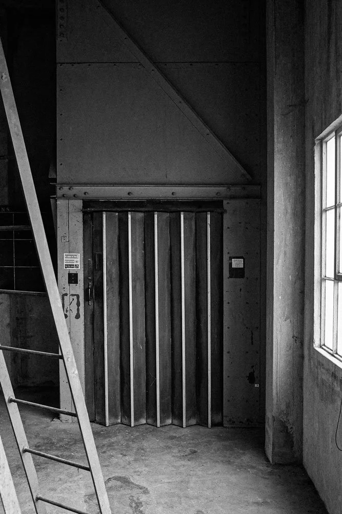 Old lift doors